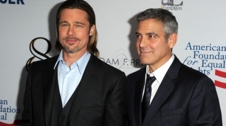 Nejlepší přátelé: George Clooney a Brad Pitt